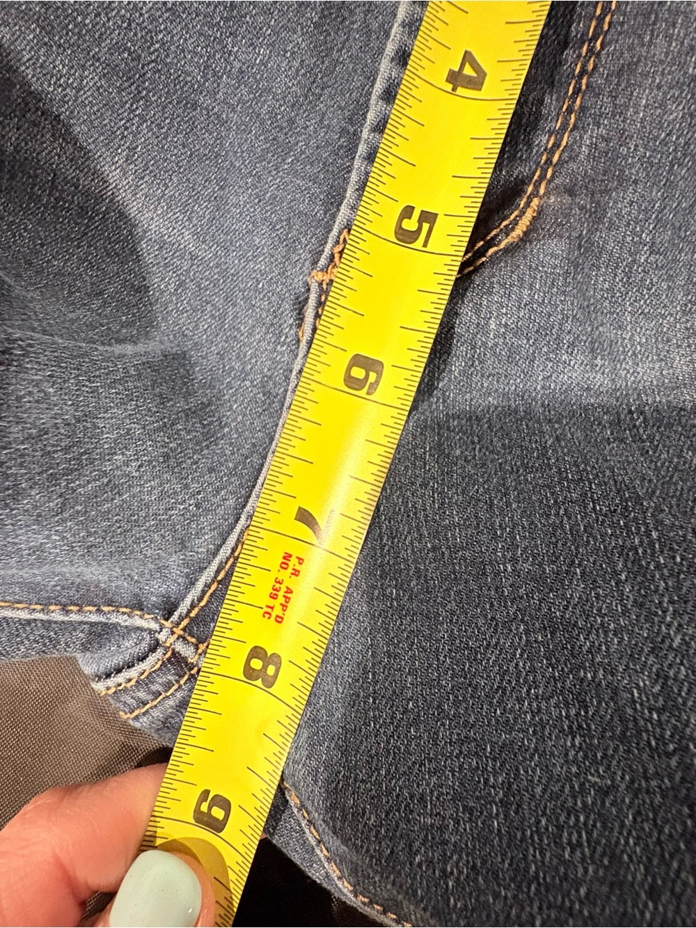 Articles of Society Y2K Light Wash Indie Mid Rise Stretch Skinny Jeans size 25 - Picture 7 of 12